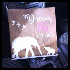 Baby girl nursery sign